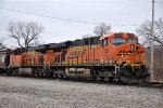 Tied down grain train